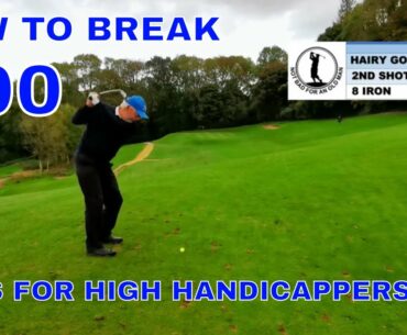 How to break 100 - tips on the tough back 9.