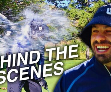 Testing the FootJoy HydroTour Rain Jacket | Behind the Scenes