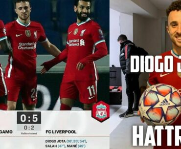 ATALANTA vs LIVERPOOL : 0 - 5 : DIOGO JOTA HATTRICK