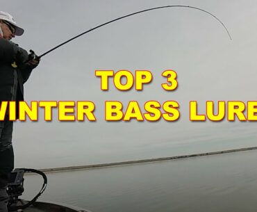 3 Best Lures For Winter Bass Fishing | Bass Fishing