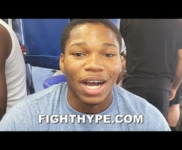 RAYMOND FORD, SPARRED TEOFIMO LOPEZ FOR LOMACHENKO, "SURPRISED" REACTION; RATES POWER & TALKS RETURN