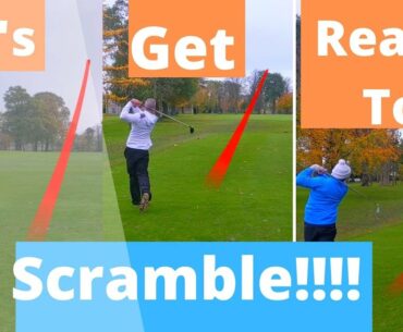 LETS GET READY TO SCRAMBLE | 6 Hole Texas Scramble with 3 Single Figure Golfers
