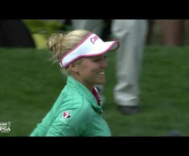 4 Superb Moments from Brooke Henderson's Thrilling Playoff Win | 2016 KPMG Women's PGA Championship