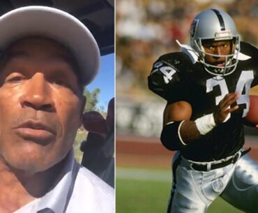 OJ Simpson Checks Bo Jackson For Saying He Would Average 350-400 Yards Cause Of Todays NFL Rules