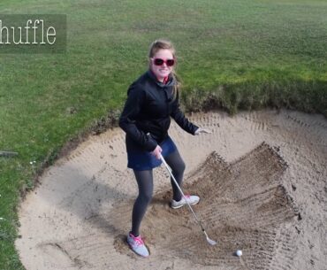 How to hit a high bunker shot