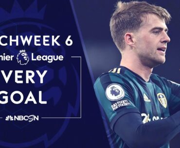 Every Premier League goal from 2020-21 Matchweek 6 | NBC Sports