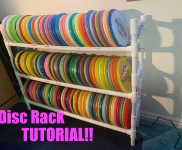 Build an EPIC Disc Rack for CHEAP | Tutorial: Disc Storage | SO EASY!