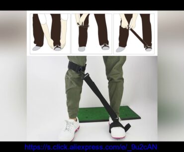 1Set Golf Posture Corrector Leg Brace Correction Belt Strap Posture Corrector Trainer Golf Practice