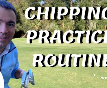 Chipping Practice Routine to SAVE SHOTS