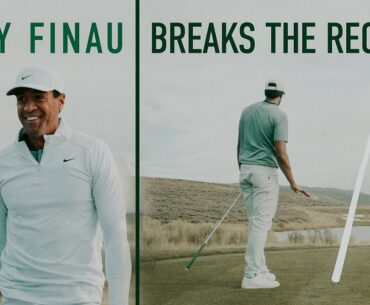 Can Tony Finau Break the Course Record at the Hardest Course in Utah? - Back 9