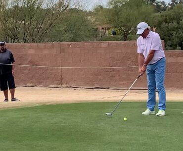 Fred Couples Tees Off with Cell Phone Ringing