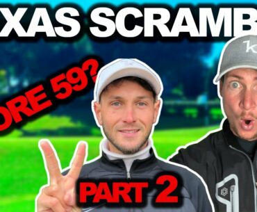 Texas Scramble Course Vlog - Score 59? Part 2 | #einfachbessergolfen