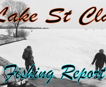 Lake St. Clair Ice Fishing Report 3/7/19