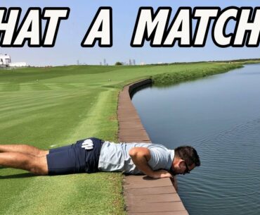 MATCHPLAY IS A CRAZY GAME! | Pro vs Am | Al Zorah Golf Club, Dubai