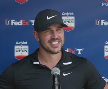 Brooks Koepka Thursday Flash Interview 2020 Vivint Houston Open - Round 1