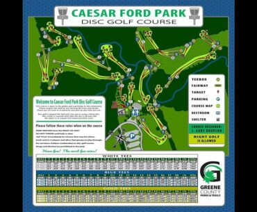 Preview Caesar Ford Park Disc Golf Course Under Construction Front 9