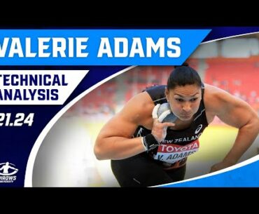 Is Valerie Adams The Best Shot Putter Ever? | 2011 World Championships Technique Analysis