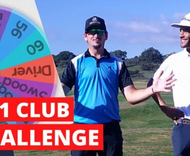 1 CLUB CHALLENGE - with a twist (660 yard par 5)