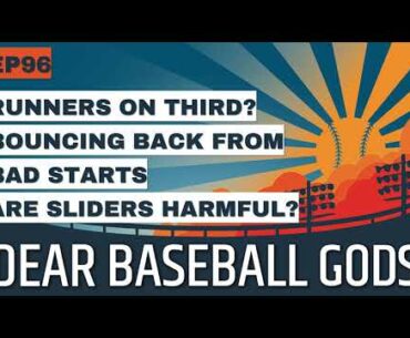 DBG96 - Are Sliders Bad For Pitchers' Arms? How Do You Pitch with Runners on 3rd Base?