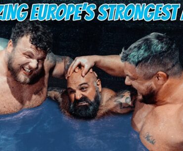 FREEZING EUROPE'S STRONGEST MAN! (FEAT. Laurence Shahlaei)