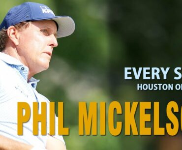 Phil Mickelson Every Shot at 2020 Vivint Houston Open Round 2