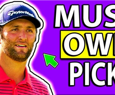 The Masters DraftKings DFS MUST OWN Picks | DFS Golf Picks