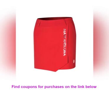 Women's MARK & LONA Golf Skirt Summer Breathable Skirt Women's Golf Tennis Sportswear Badminton Ski