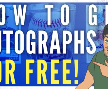 How To Get Autographs From Your Favorite Baseball Players For Free!