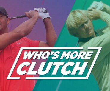 Who's More Clutch: Tiger Woods or Jack Nicklaus?