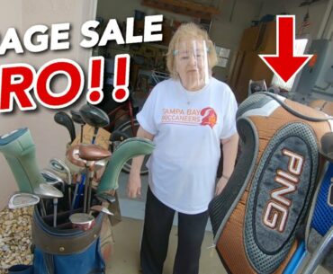 WATCH ME CRUMBLE NEGOTIATING FOR GOLF CLUBS WITH A GARAGE SALE PRO