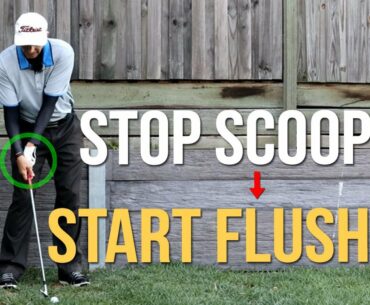 Stop Scooping And Flush Your Golf Irons