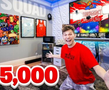 I gave my friend $15,000 to make the Ultimate Gaming Setup *SURPRISE*