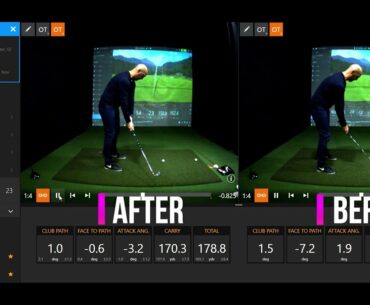 Trackman golf lessons at Tee Box