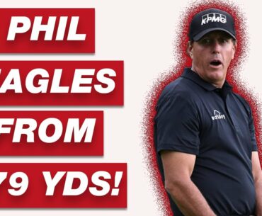 Phil Mickelson eagle from 197 yards at The Houston Open 2020