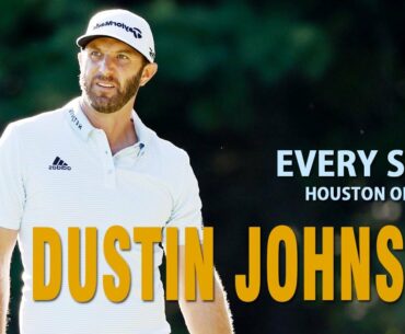 Dustin Johnson Every Shot at 2020 Vivint Houston Open Round 1