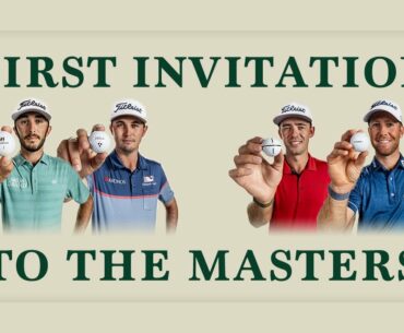 First Invitation to the Masters for #TeamTitleist