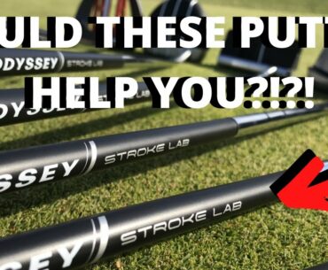 COULD THESE PUTTERS HELP YOU HOLE MORE PUTTS?! - STROKE LAB PUTTER REVIEW!!