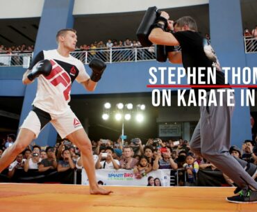 UFC Stephen Thompson Talks How Karate Works for MMA