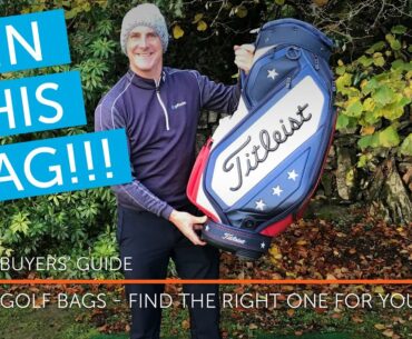 Golf Bag Buyers' Guide [+ great giveaway!!!]