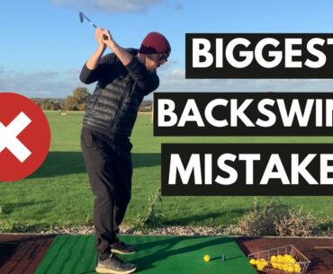 AVOID these 3 Backswing MISTAKES - A good backswing leads to a good downswing