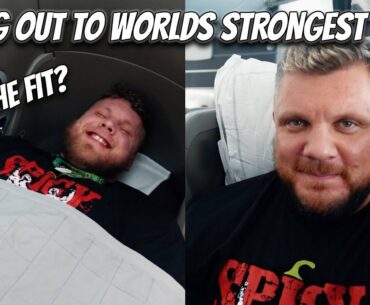 FLYING OUT TO WORLD'S STRONGEST MAN!