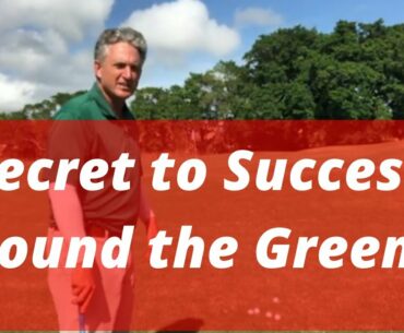 Secret to Success Around the Greens! On Course Short Game Golf Tips! PGA Professional Jess Frank