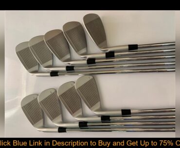 TopRATED G410 Irons G410 Golf Iron Set G410 Golf Clubs 4-9SUW(9PCS) Steel/Graphite Shaft with Head