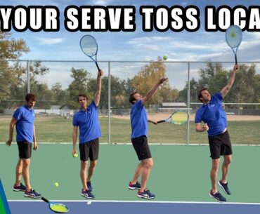 Fix Your Serve Toss Placement I Tennis Lesson