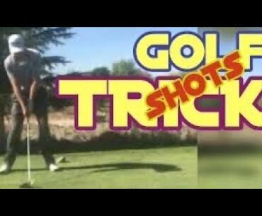 Great golf trick shot video