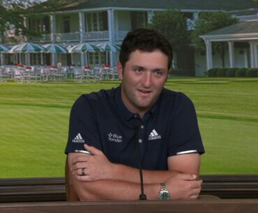 Rueda de prensa de Jon Rahm en el Masters de Augusta 2020