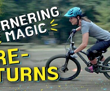 Practice Like a Pro #9: Pre-Turns / Counter-Directional Steering || MTB Cornering