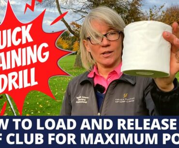 HOW TO LOAD AND RELEASE THE GOLF CLUB FOR MAXIMUM POWER