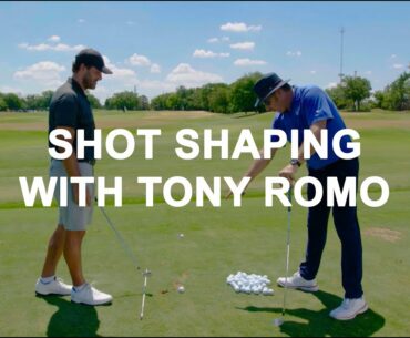 Shot Shaping with Tony Romo and Sir Nick Faldo