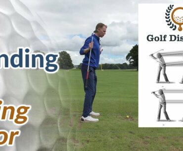 Standing Up - How to Stay Down on the Ball in Golf